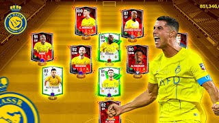 Al Nassr  Best Special Squad Builder 100 Rated Cristiano Ronaldo FC Mobile [upl. by Siravart]