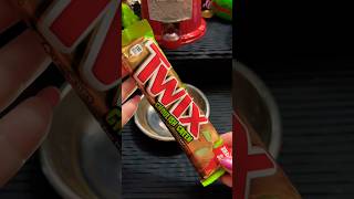 Unwrapping Ghoulish Green Twix cookie bars [upl. by Vivien]