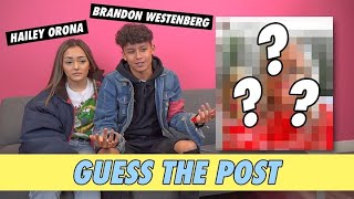 Hailey Orona vs Brandon Westenberg  Guess The Post [upl. by Noryv]