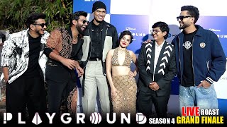 UNCUT  Playground Season 4 GRAND Finale  Munawar FaruquiElvish YadavUrfi HarshMortalMythpat [upl. by Yrokcaz858]