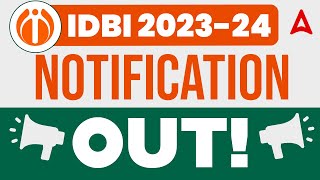 IDBI Junior Assistant Manager amp Executive Notification 2023  IDBI Bank Recruitment 2023 Details [upl. by Genevra]