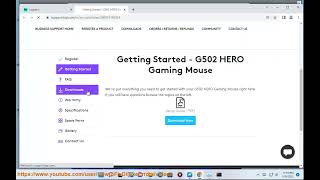 Download amp Update Logitech G402 Hyperion Fury FPS Gaming Mouse Driver for Windows 111087 [upl. by Gnak]