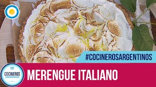 Merengue italiano paso a paso  CocinerosArgentinos [upl. by Russom]