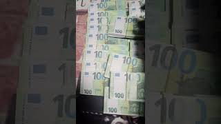 💶€650K Euro Cash Money cash million money eur euro millionaire [upl. by Ahsienak]