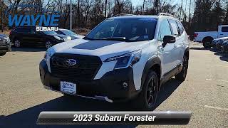 Certified 2023 Subaru Forester Wilderness Pompton Plains NJ U15831 [upl. by Close]