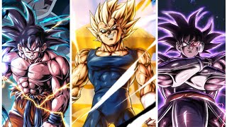 Ultra Majin Vegeta vs Spirit Bomb Goku Ultra Turles Ultimate Gohan  Dragon Ball Legends  PVP [upl. by Orecic]