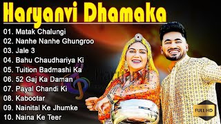 Haryanvi Trending Songs  Matak Chalungi  Sapna Choudhary Aman Jaji Raj Mawar  haryanvidhamaka [upl. by Adams]