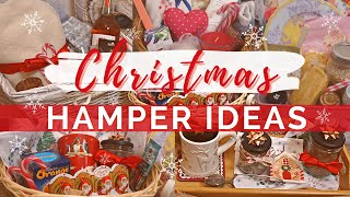 DIY CHRISTMAS HAMPERS amp GIFT BASKETS  THOUGHTFUL AND BUDGET FRIENDLY GIFT IDEAS [upl. by Oreste170]