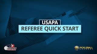 Pickleball Referee Training Video  Ultimate Quick Start Guide to Reffing in Pickleball [upl. by Gnal]