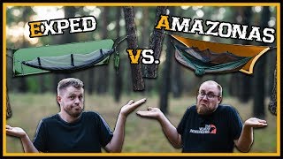 Ultimativer Hängematten Vergleich Exped vs Amazonas  Review Outdoor Bushcraft [upl. by Haneeja]