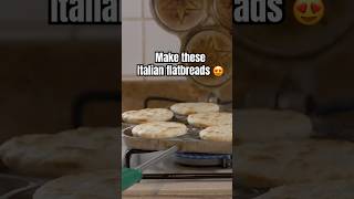 Italian flatbreads by 90yr old Renata italianfood easyrecipe shorts [upl. by Anpas641]