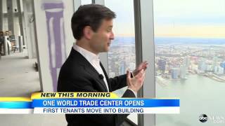 One World Trade Center Opens 1st Tenants Move In [upl. by Debbee]