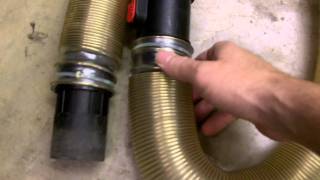 25quot EZ Flex Dust Collection Hose Review and Modifications [upl. by Desireah]