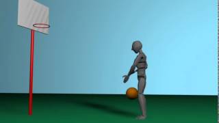 maya basketball animation [upl. by Tiossem376]