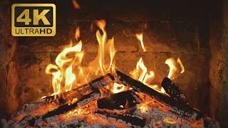 🔥 Ultimate Cozy Fireplace 4K 12 HOURS Endless Serenity with Crackling Fire Sounds amp Glowing Logs [upl. by Conal]