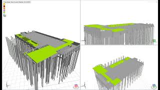 BIM 4D Simulation of Construction Process [upl. by Swaine382]