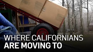 Where Are Californians Moving to Report Lists Popular Destinations [upl. by Chem210]