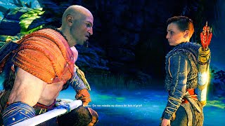 God of War 4 2018  Svartalqfurr boss fight Return to Midgard [upl. by Enala]