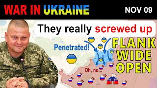 09 Nov Defenses SPREAD THIN Ukrainians PIERCE THROUGH THE FLANK  War in Ukraine Explained [upl. by Amoritta]