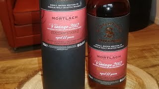 Mortlach 11 Jahre Vintage 2012 von Signatory Vintage [upl. by Bourke631]