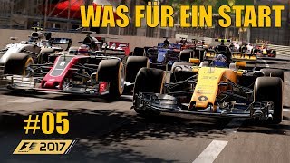 Er wird 5 Plätze nach vorne geschubst 05 Bahrain 12 F1 2017 Online [upl. by Awad]