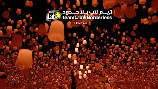 First teamLab Borderless Museum in the Middle East [upl. by Samid]