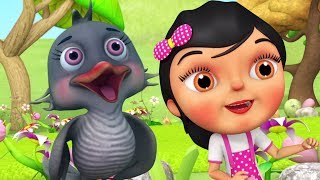 Kuhu Kuhu Bole Koyal  Hindi Nursery Song  Kids Channel India  कुहू कुहू बोले कोयल  Hindi Balgeet [upl. by Yltsew]