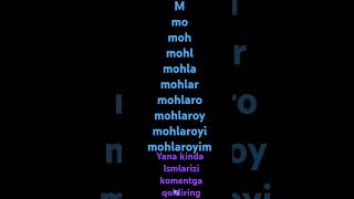 Mohlaroyim [upl. by Ecyac]