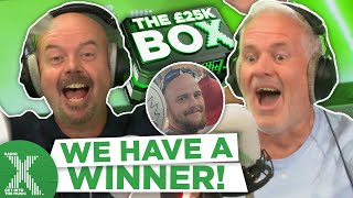 The £25000 Box has been WON  The Chris Moyles Show  Radio X [upl. by Cis567]