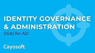 Bring Control to Hybrid AD and Office 365 with Identity Governance and Administration IGA [upl. by Shiroma]