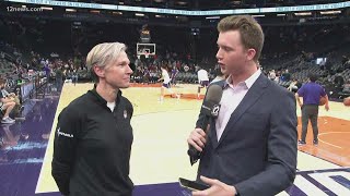 1on1 interview with Phoenix Mercurys new Head Coach Vanessa Nygaard [upl. by Nytsirhc]