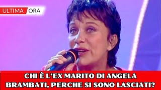 Angela Brambati Chi è lex marito quanti figli hanno e perché si sono lasciati [upl. by Ioab23]