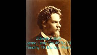 Fibich  Poeme Lento Op46 No139  Timothy TK Murray Piano [upl. by Enayd472]