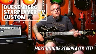 Duesenberg Starplayer TV Custom  Most Unique Starplayer Yet [upl. by Errot]