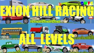 Exion Hill Racing  All Levels Completed  Full Game  Unlocked All Cars [upl. by Kellie712]