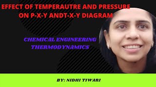 EFFECT OF TEMPERATURE ON PXY DIAGRAM AND PRESSURE ON TXY DIAGRAM [upl. by Anevad]