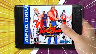 UN JUEGO DE NEO GEO SE TRASPASA A SEGA GENESIS Real Bout Fatal Fury Special Adelanto  info [upl. by Kalina]