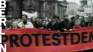 4 November 1989 Alexanderplatz  Demonstration kurz vor dem Mauerfall [upl. by Whitnell]