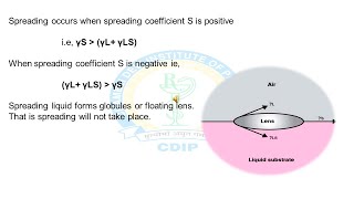 Spreading coefficient amp Surfactant [upl. by Etnovad8]