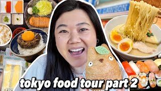 What to Eat in TOKYO Japan Food Tour Part 2 2024 [upl. by Dorisa938]