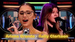 Origianl vs Cover 🧛‍♂️ Ariana Grande vs Kelly Clarkson Stronger [upl. by Roseanne]