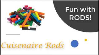 Cuisenaire Rods Comparing Fractions [upl. by Ahsal]