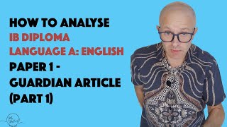 How to analyse IB English Paper 1 how to approach an unseen text and guiding question [upl. by Ikik]