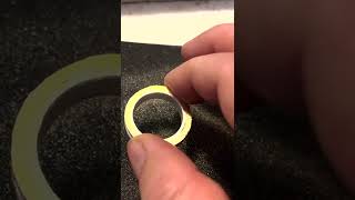 Made Ring Blank for Inlay [upl. by Zarihs]