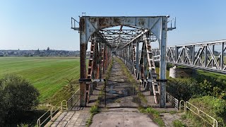 Tczew  Przez Most Tczewski i ćwiczenia śmigłowca  Dji Air 3 [upl. by Emawk]