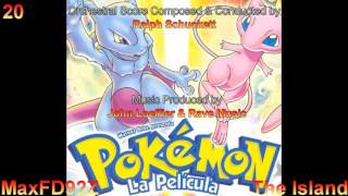 Pokémon Mewtwo Strikes Back  The Complete Original Score  20 The Island [upl. by Lorianna]