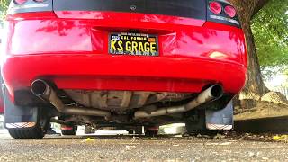 BEST SOUNDING V6 CHARGER EXHAUST 35 COLD START AND REVS [upl. by Aihsenal797]