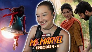 Ms Marvel Episodes 4  6 ✦ MCU First Time Watching Reaction [upl. by Henghold510]