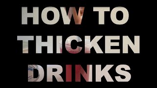 How to thicken drinks level 2 – mildly thick [upl. by Rahel]