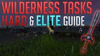 Hard amp Elite Wilderness tasks guide  Runescape 3 [upl. by Quartis]